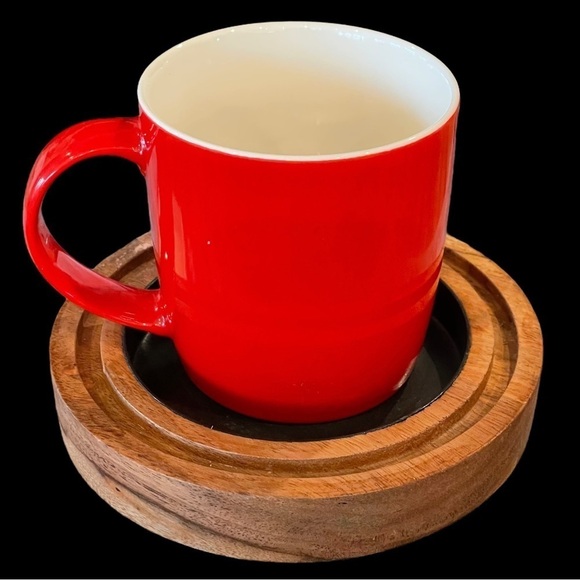 STARBUCKS 2021 Collectable Red 11 oz Ceramic Coffee Mug With Green Siren Logo - Picture 3 of 5
